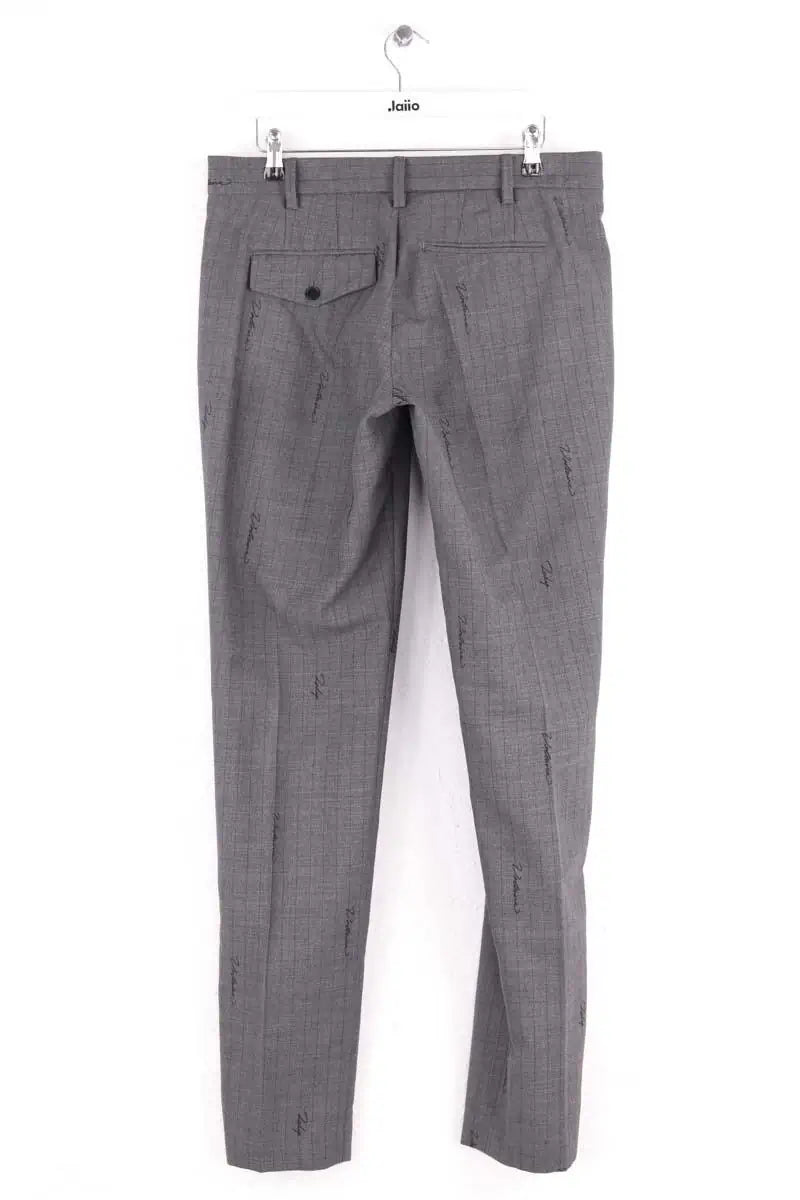 Pantalon droit Zadig & Voltaire Gris en Laine