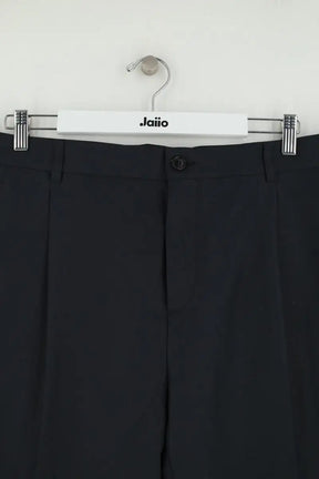 Pantalon droit Dior Bleu en Laine