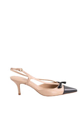 Talons LK Bennett Ottilie Beige en Cuir, taille 39 - Seconde Main