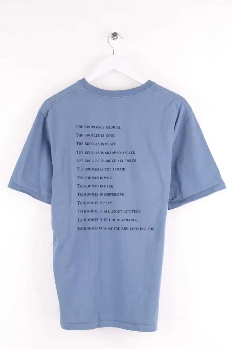 T-shirt The Kooples Bleu en Coton