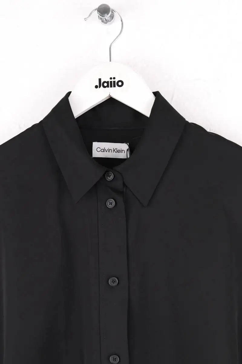 Robe Calvin Klein Noir en Viscose