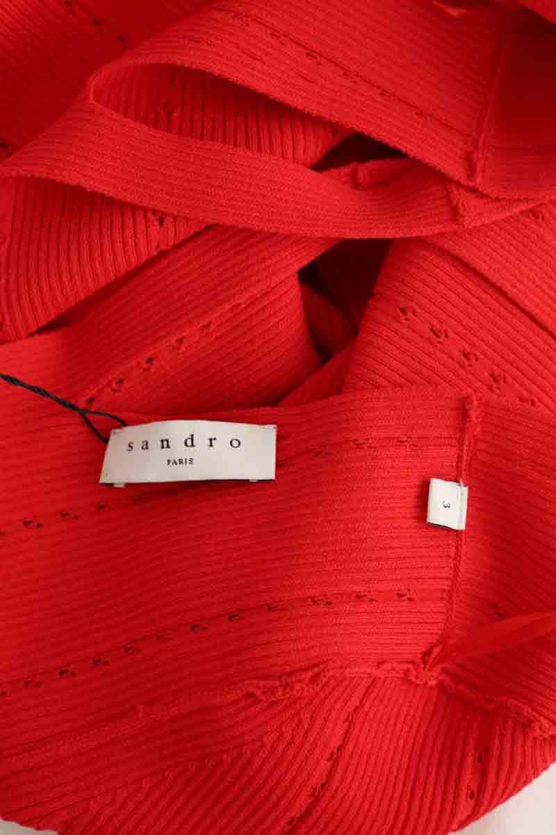 Top Sandro  Rouge