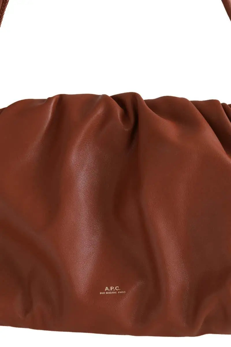 Sac à main APC Ninon Marron en Cuir