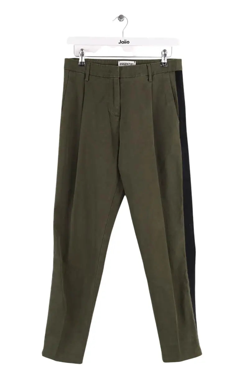 Pantalon Essentiel Antwerp Kaki en Synthétique, taille S - Seconde Main