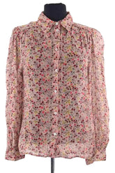 Blouse Ba&Sh Rose en Synthétique, taille M - Seconde Main