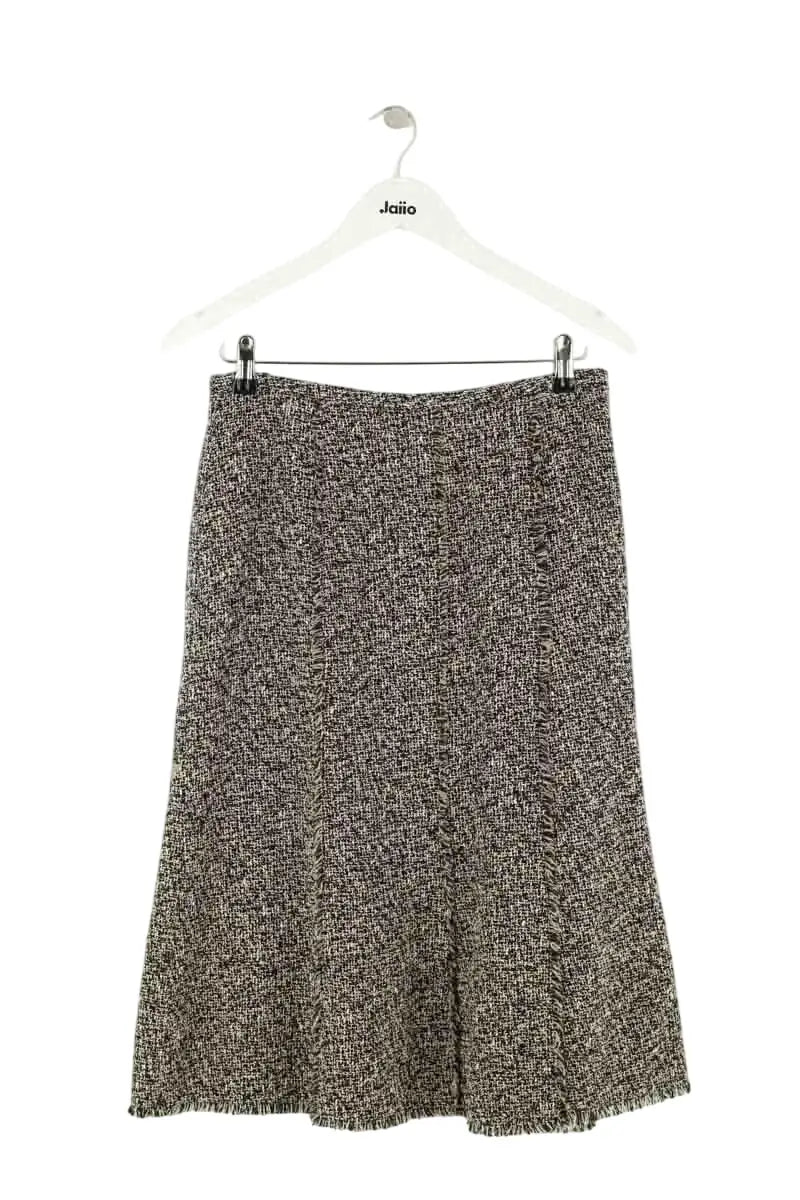 Jupe Gerard Darel Marron en Laine, taille XL - Seconde Main