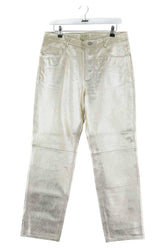 Pantalon droit PLUME  Doré