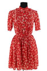 Robe The Kooples Rouge en Synthétique, taille XS - Seconde Main