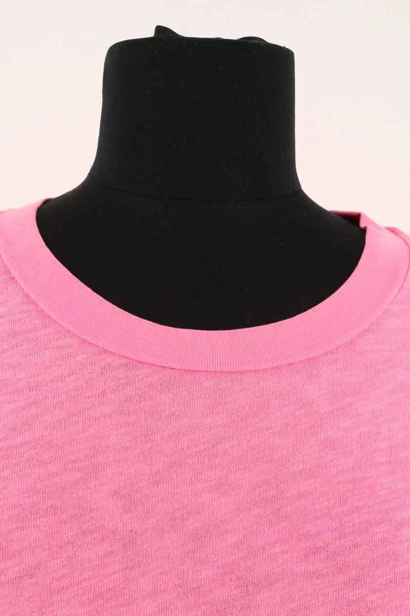 T-shirt American Vintage Rose en Coton
