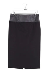 Jupe Maje Noir en Viscose, taille S - Seconde Main