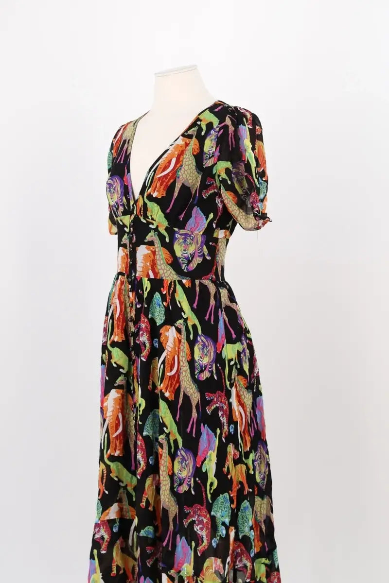 Robe The Kooples Multicolore en Viscose