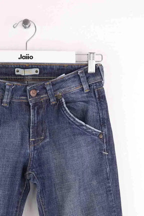 Jean droit Maje Bleu en Coton