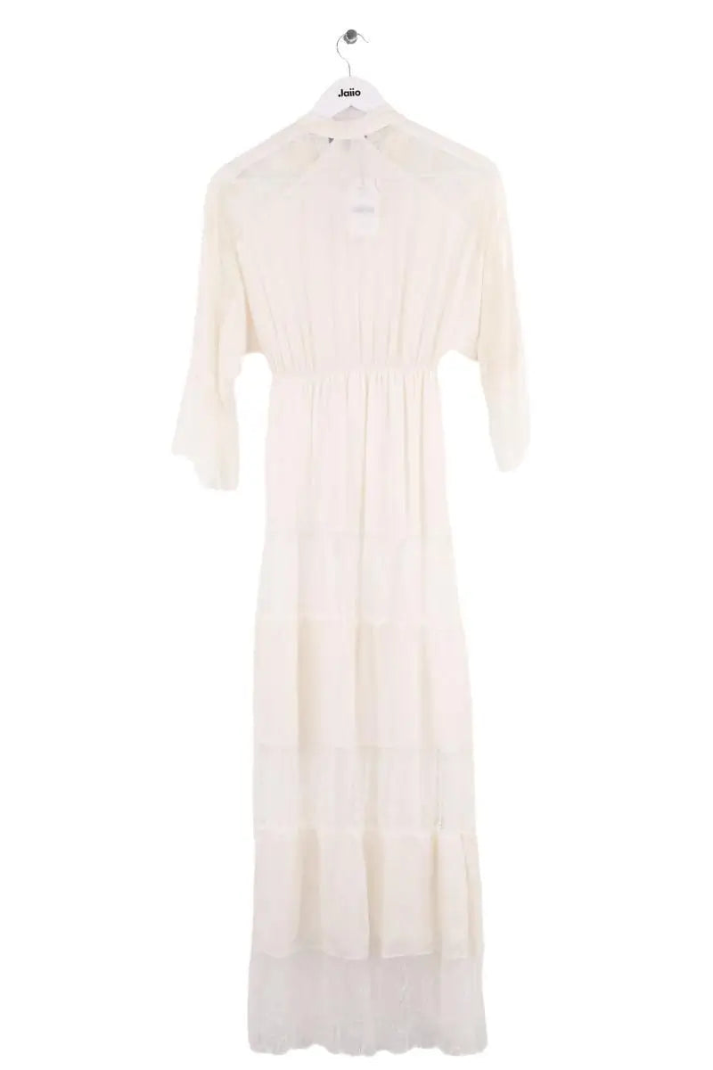 Robe Oud Ecru en Soie
