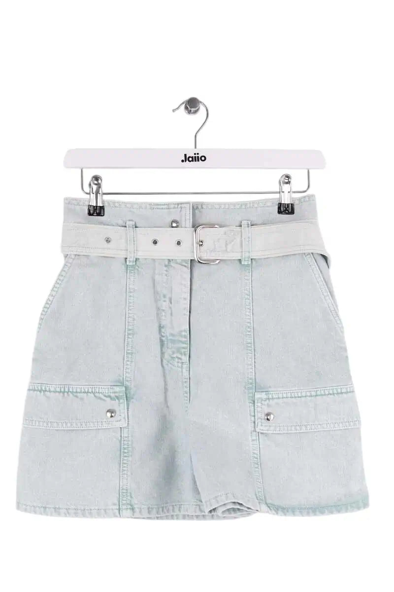 Short Iro Turquoise en Coton, taille XS - Seconde Main