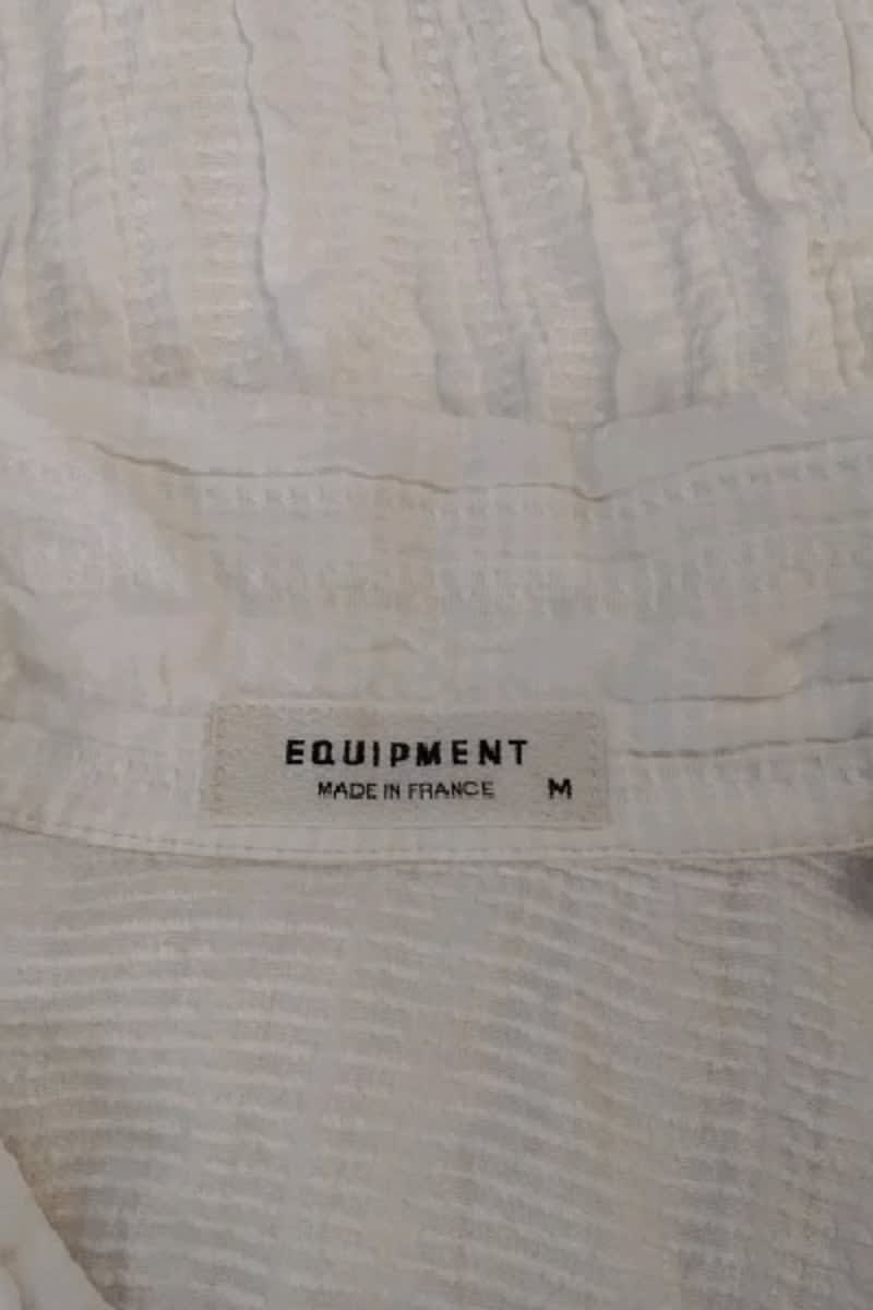 Chemise Equipment  Blanc
