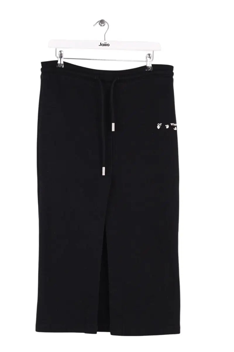 Jupe Off White Noir en Coton, taille L - Seconde Main