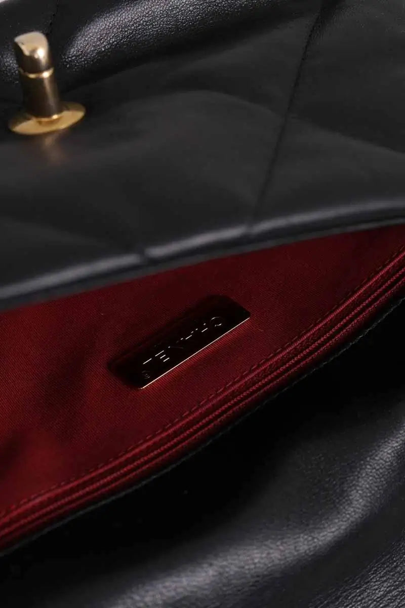 Sac à bandoulière Chanel Chanel 19 Noir en Cuir