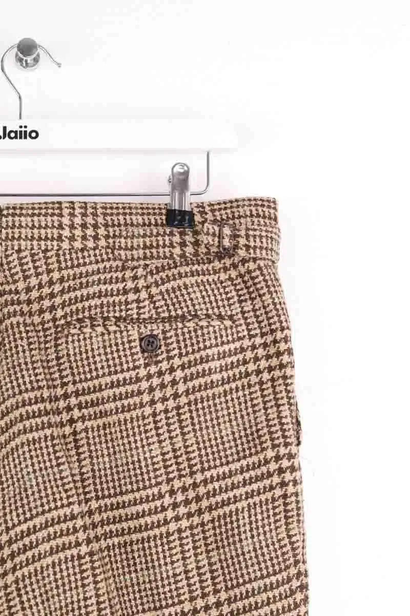 Pantalon Ralph Lauren Marron en Lin