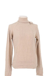 Pull Barbara Bui Beige en Viscose, taille XS - Seconde Main