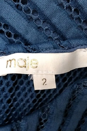 Robe Maje  Bleu