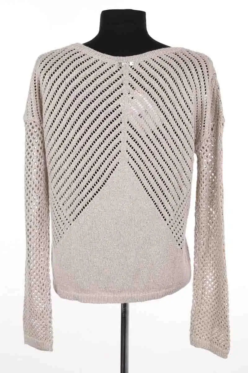 Pull Liu Jo Gris en Coton