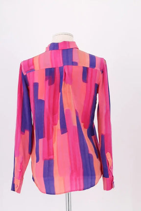 Chemise Soi Multicolore en Soie