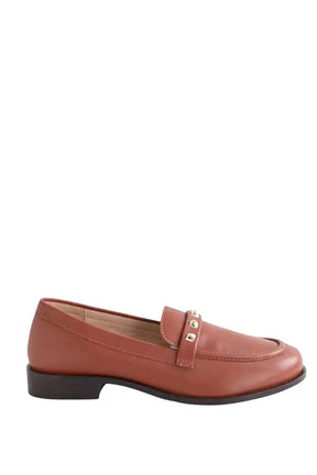 Mocassins LK Bennett Chestnut Marron en Cuir, taille 38 - Seconde Main