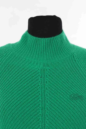 Robe Lacoste Vert en Laine