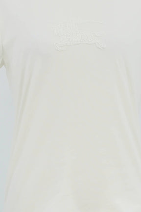 T-shirt Burberry  Blanc