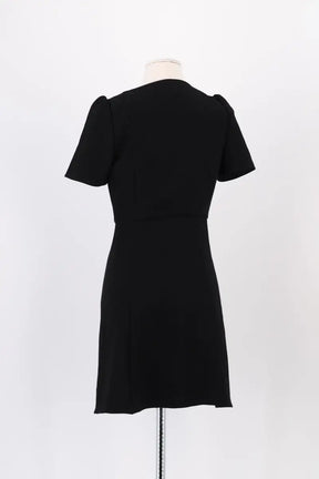 Robe Sézane Noir en Viscose