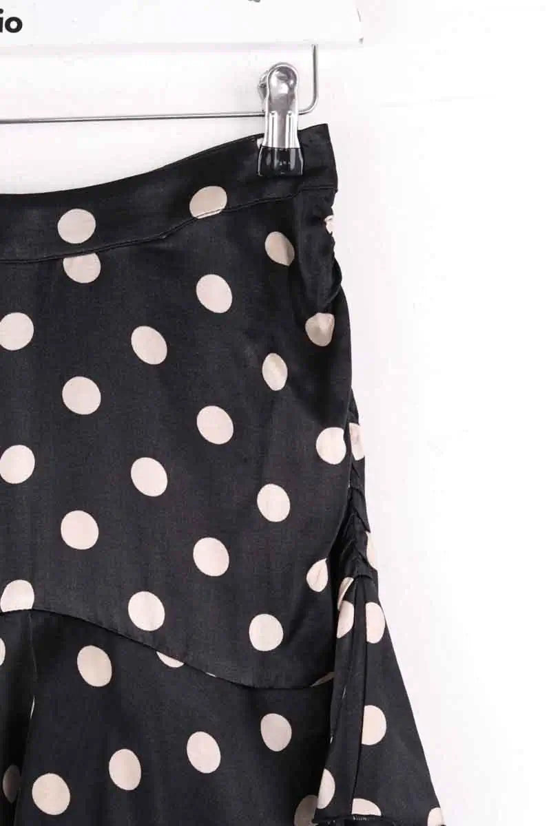 Mini jupe The Kooples Noir en Viscose