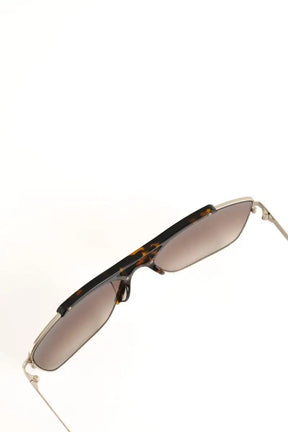 Lunettes de soleil Other Brand Marron en Plastique