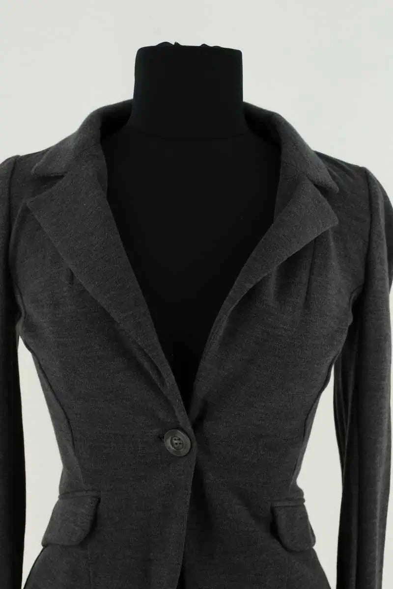 Blazer Diane Von Furstenberg Argent en Laine