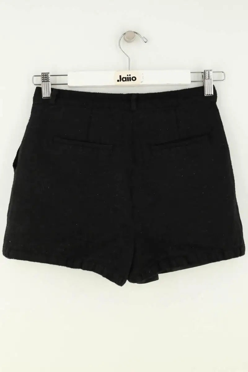 Mini short Des Petits Hauts Noir en Synthétique