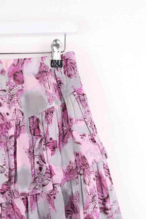 Jupe Iro Violet en Viscose