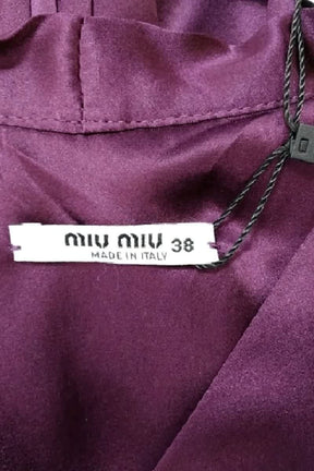 Mi-longueur Miu Miu  Violet