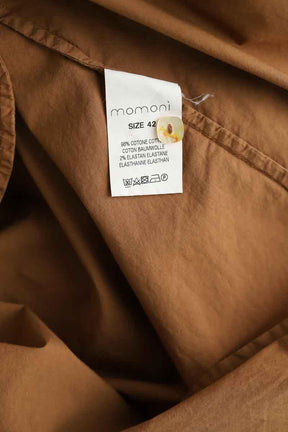 Mi-longueur Momoni  Marron