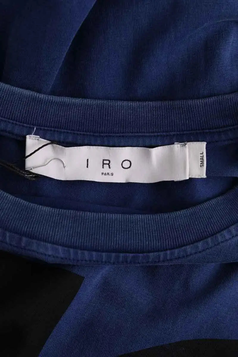 Robe Iro Marine en Coton