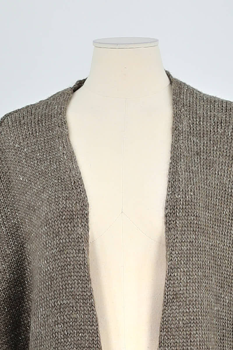 Gilet Maje  Marron