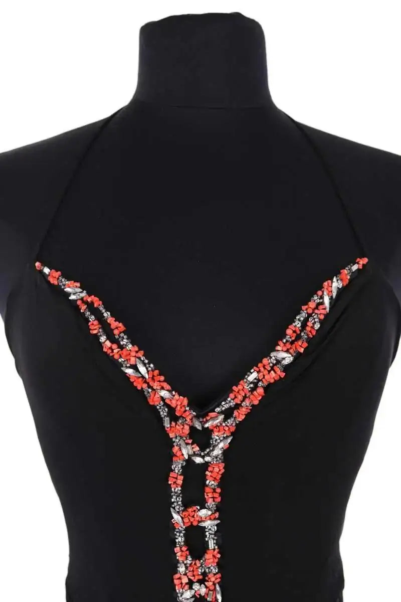 Robe Roberto Cavalli Noir en Synthétique