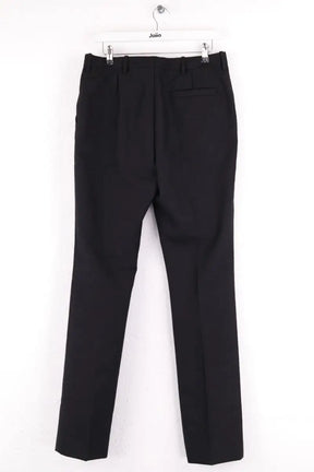 Pantalon droit Louis Vuitton Noir en Laine