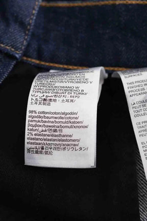 Jean large Calvin Klein Bleu en Coton