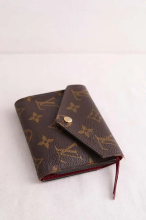Portefeuille Louis Vuitton Marron en Cuir