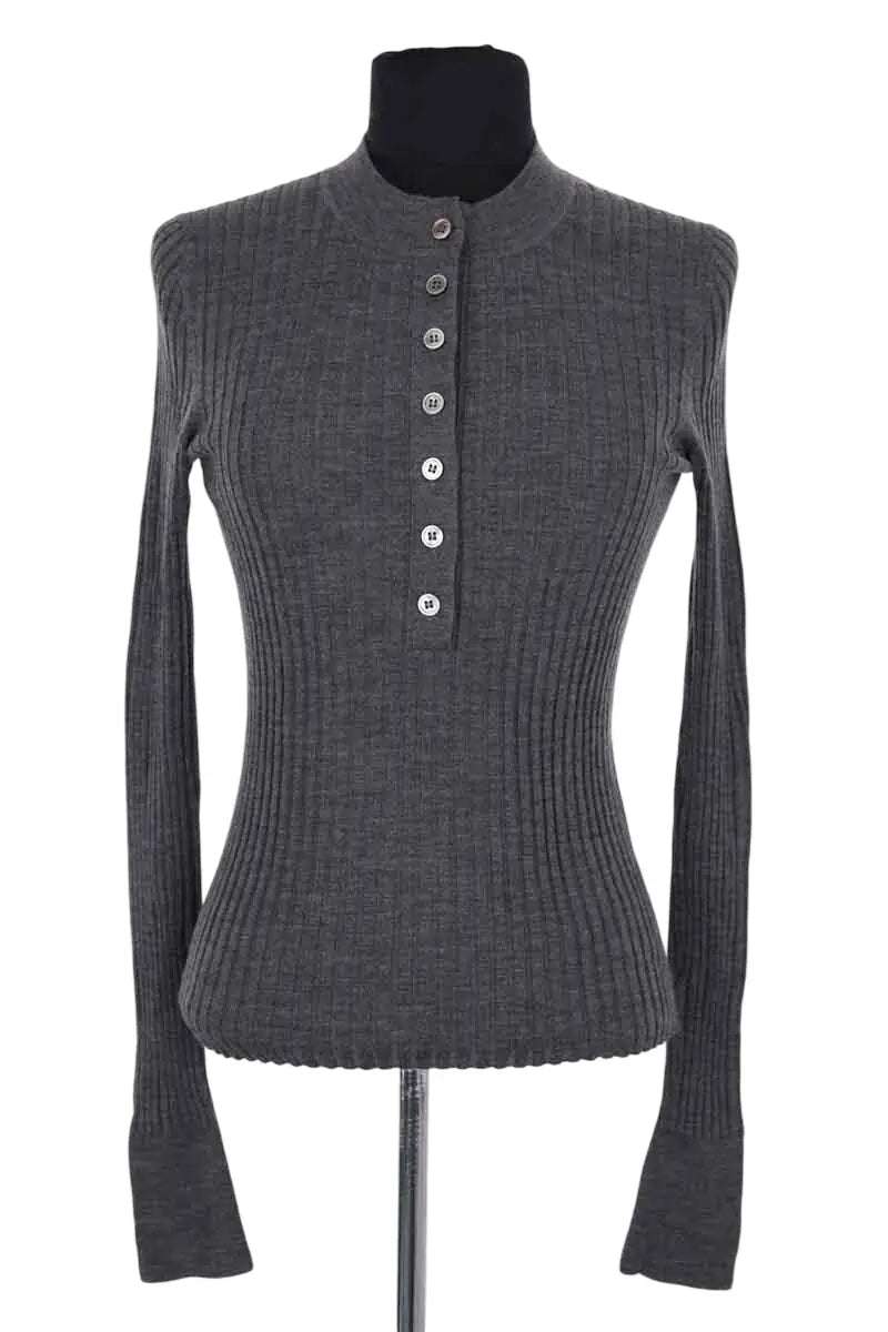 Pull Soeur Gris en Laine, taille XS - Seconde Main