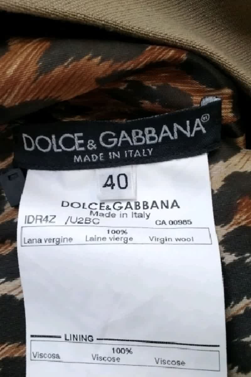 Mi-longueur D&G  Beige