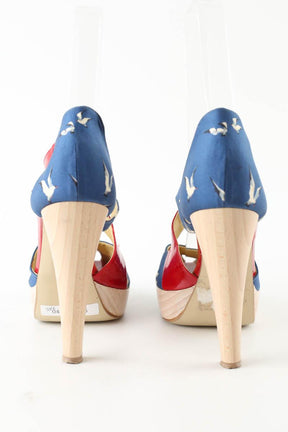 Talons Stella McCartney  Bleu