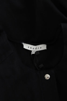 Mi-longueur Sandro  Noir