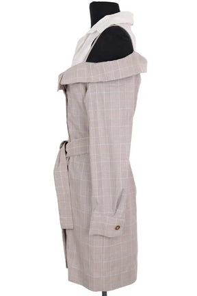 Robe Maje Beige en Synthétique