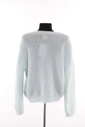 Cardigan Des Petits Hauts Vert en Laine