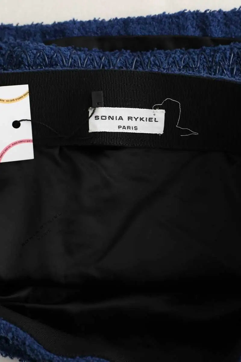 Mini jupe Sonia Rykiel  Bleu